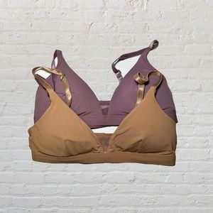 2 Pepper Wireless Bras